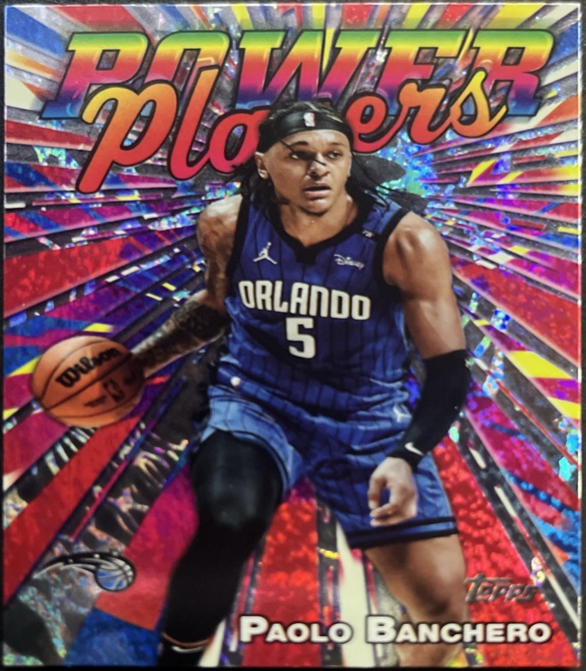 2025 Topps Power Player Paolo Banchero [Holo Foil] #PP-2 card