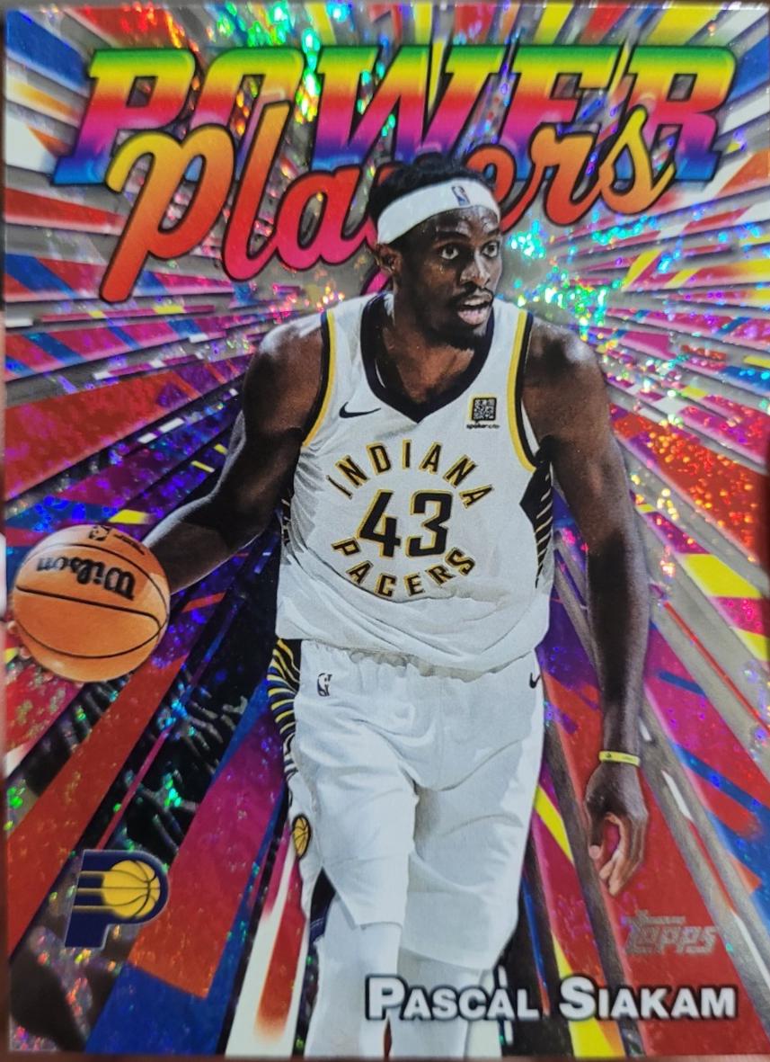 2025 Topps Power Player Pascal Siakam [Holo Foil] #PP-3 card
