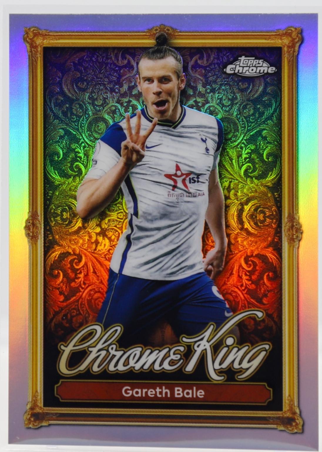 2025 Topps Premier League Chrome King Gareth Bale #CK-18 card