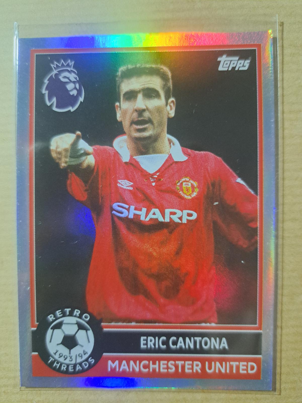 2025 Topps Premier League Eric Cantona #384 card