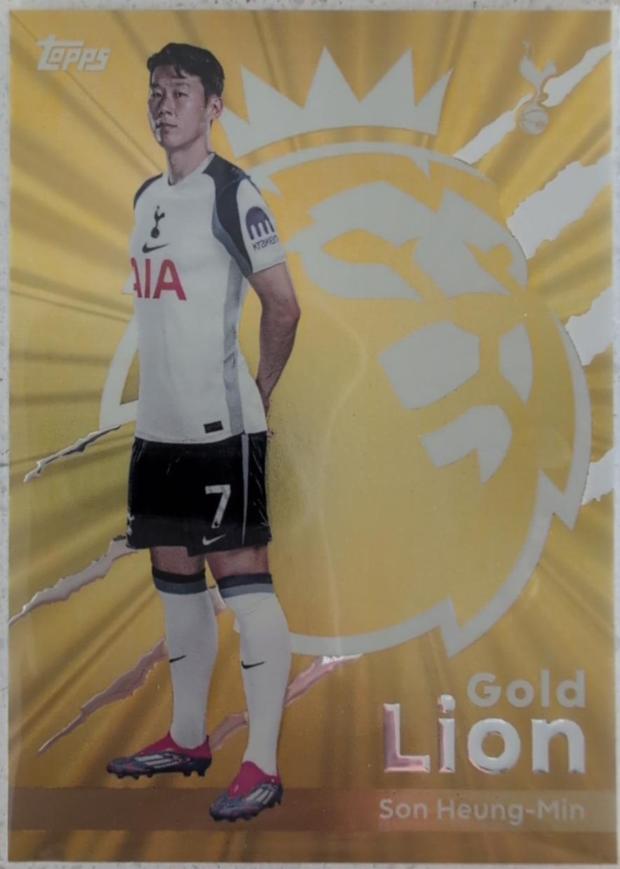 2025 Topps Premier League Gold Lion Son Heung-Min #GL16 card