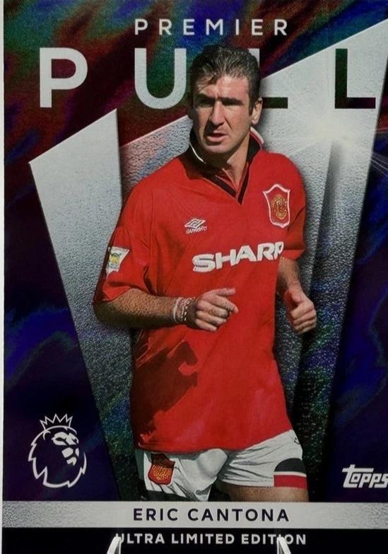 2025 Topps Premier League Pull Ultra Limited Edition Eric Cantona #PP14 card