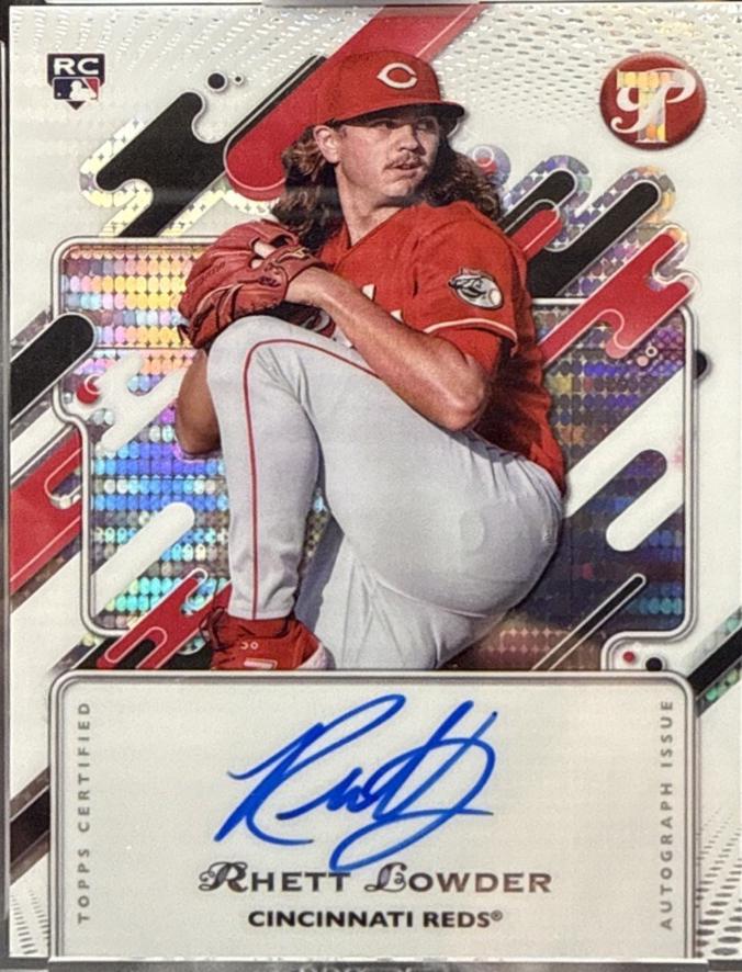 2025 Topps Pristine Autograph Rhett Lowder #PA-RL card