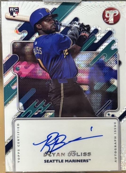 2025 Topps Pristine Autograph Ryan Bliss #PA-RB card