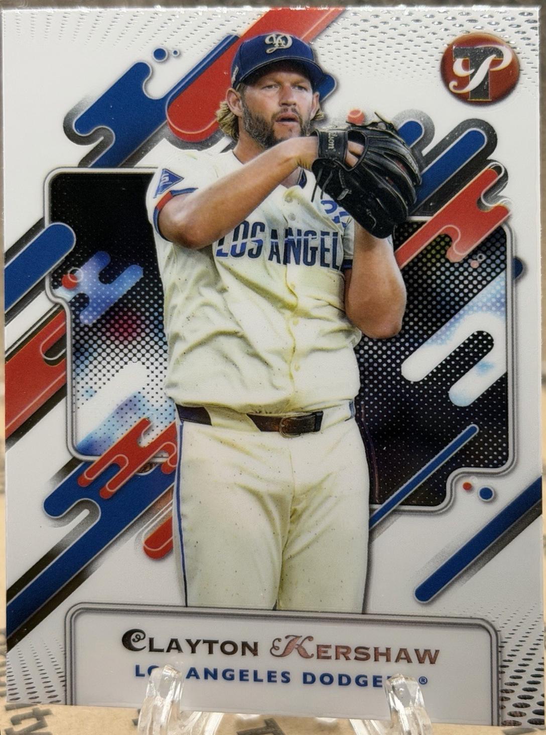 2025 Topps Pristine Clayton Kershaw #185 card