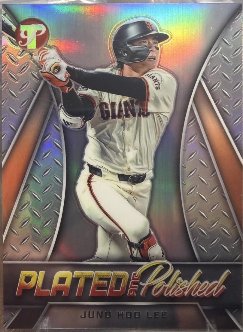 2025 Topps Pristine Plated and Polished Jung Hoo Lee #PP-38 card