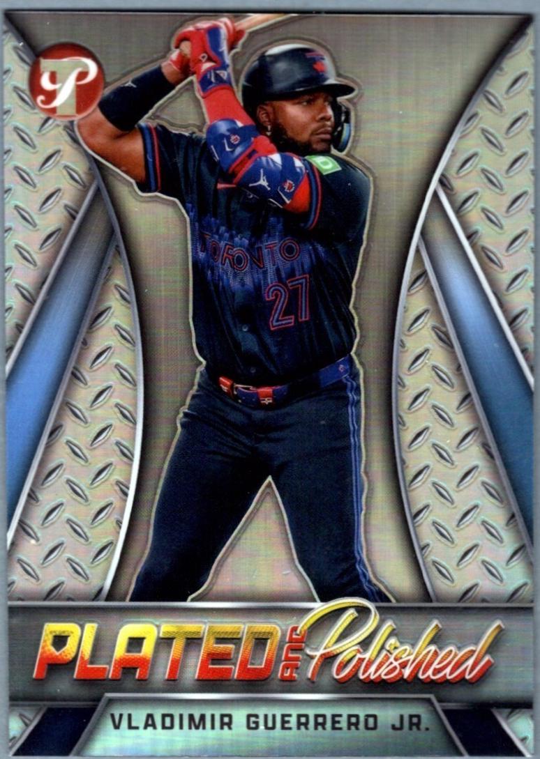 2025 Topps Pristine Plated and Polished Vladimir Guerrero Jr. #PP-14 card