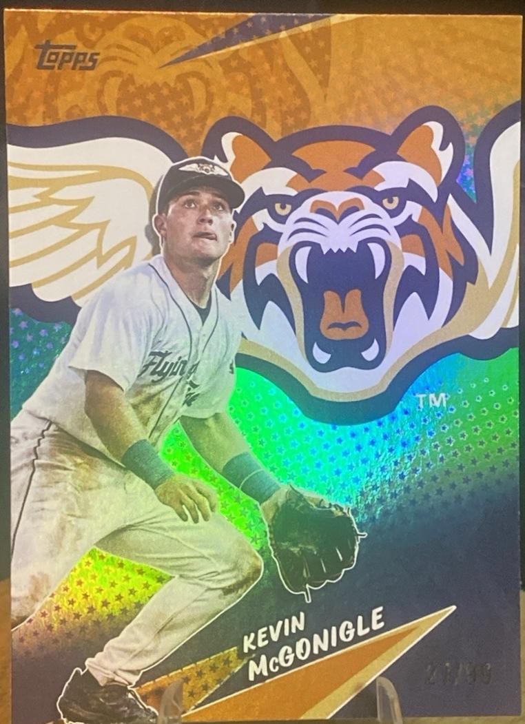 2025 Topps Pro Debut Stars of MiLB Kevin McGonigle [Green Foil] #STAR-8 card