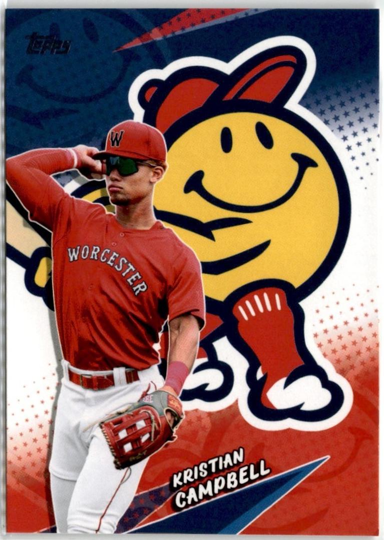 2025 Topps Pro Debut Stars of MiLB Kristian Campbell #STAR-24 card