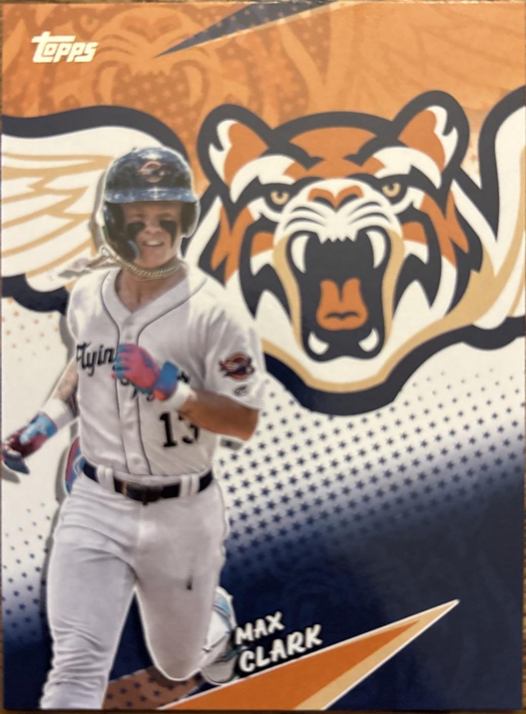 2025 Topps Pro Debut Stars of MiLB Max Clark #STAR-5 card