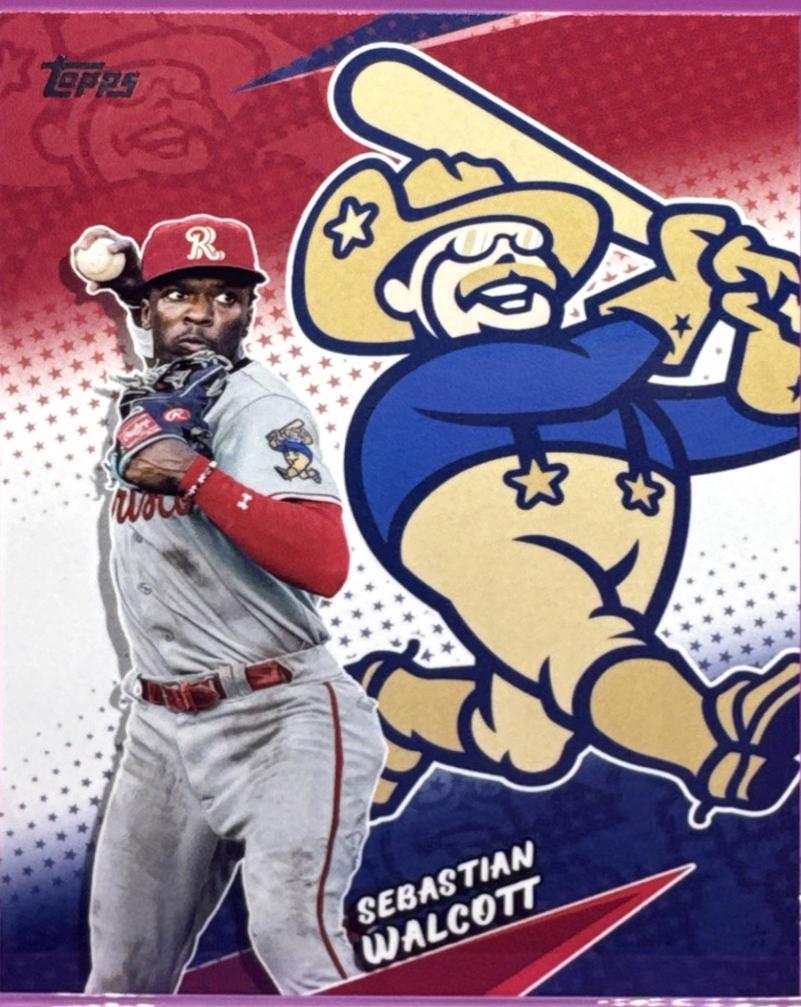 2025 Topps Pro Debut Stars of MiLB Sebastian Walcott #STAR-22 card