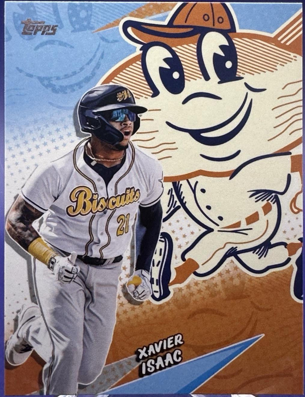 2025 Topps Pro Debut Stars of MiLB Xavier Isaac #STAR-14 card