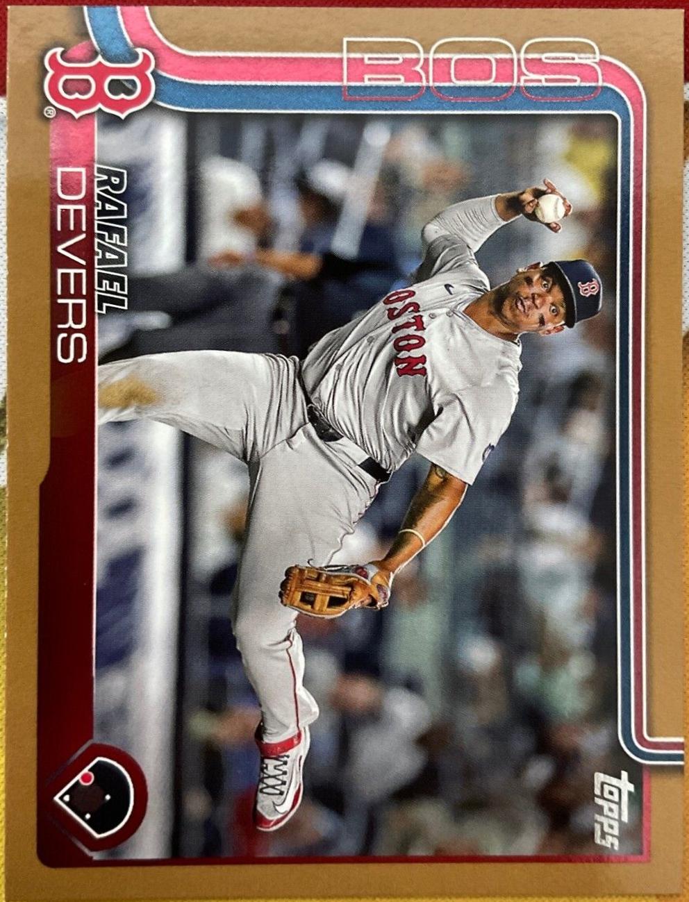 2025 Topps Rafael Devers [Gold] #285 card