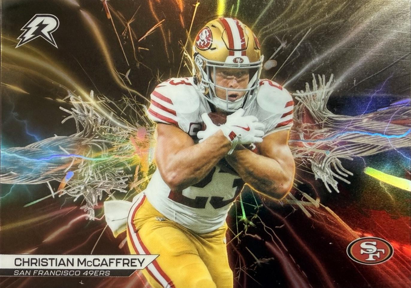 2025 Topps Resurgence Wired Christian McCaffrey #W-14 card
