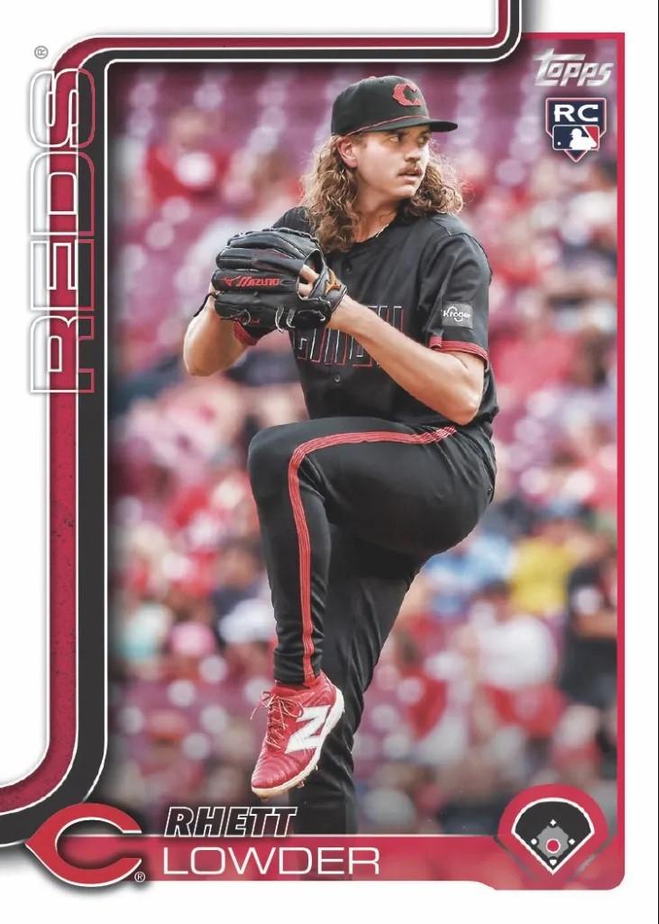 2025 Topps Rhett Lowder #205 card