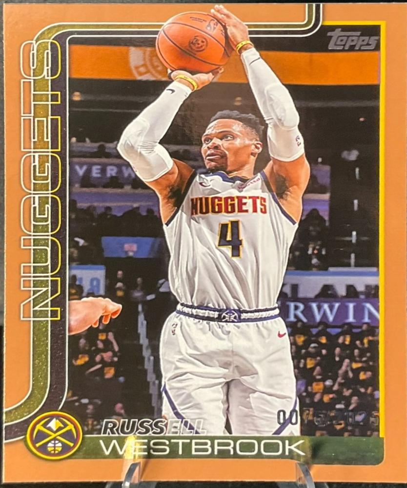 2025 Topps Russell Westbrook [Gold] #104 card