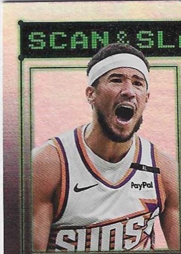 2025 Topps Scan and Slam Devin Booker #SS-11 card