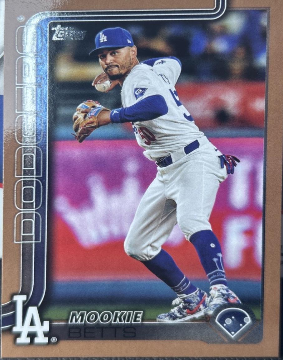 2025 Topps Series 2 Mookie Betts [Gold] #500 card