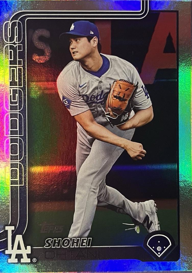 2025 Topps Series 2 Shohei Ohtani [Rainbow Foil] #400 card