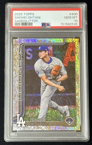 2025 Topps Series 2 Shohei Ohtani [Sandglitter] #400 card
