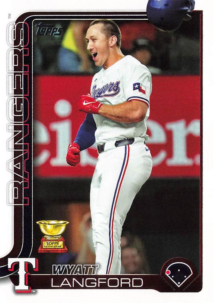 2025 Topps Series 2 Wyatt Langford #455 card
