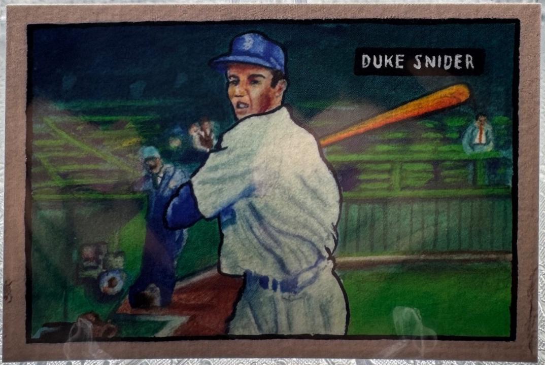 2025 Topps Shoebox Treasures 1951 Bowman Short Print Duke Snider #B51-3 card