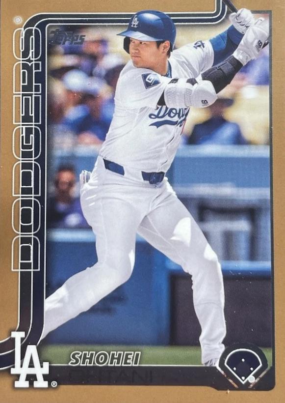 2025 Topps Shohei Ohtani [Gold] #1 card