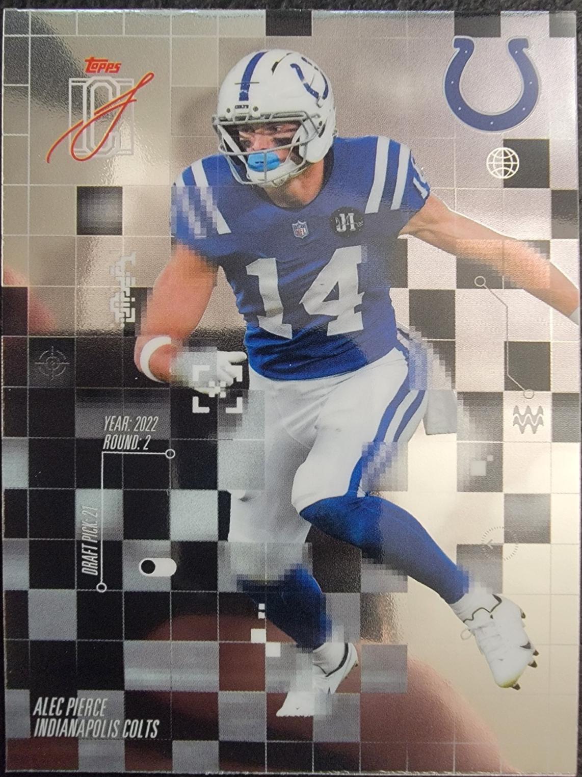 2025 Topps Signature Class After Image Alec Pierce #AI-13 card