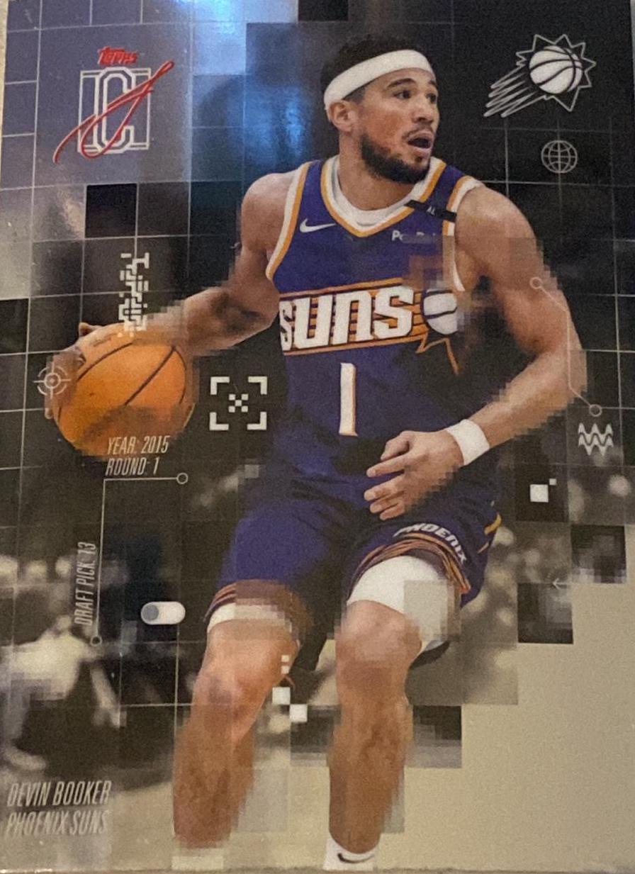 2025 Topps Signature Class After Image Devin Booker #AF-19 card