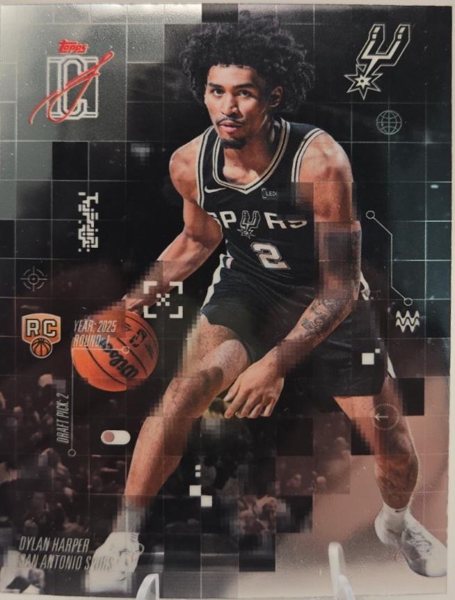 2025 Topps Signature Class After Image Dylan Harper #AF-2 card