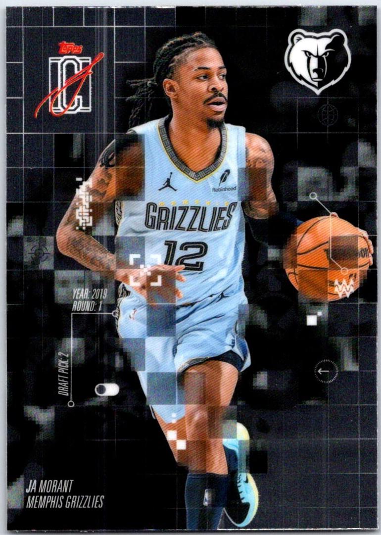 2025 Topps Signature Class After Image Ja Morant #AF-23 card