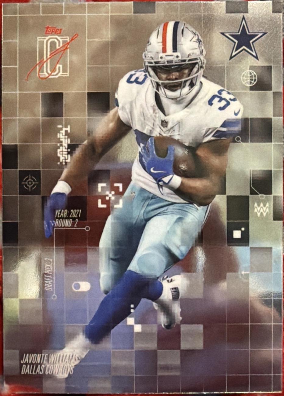 2025 Topps Signature Class After Image Javonte Williams #AI-9 card