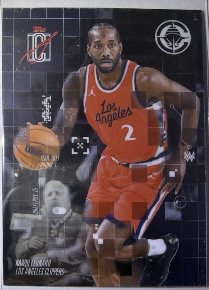 2025 Topps Signature Class After Image Kawhi Leonard #AF-16 card
