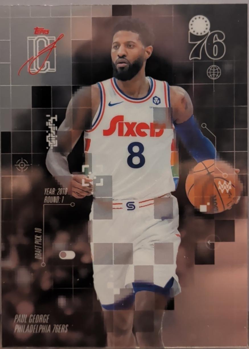 2025 Topps Signature Class After Image Paul George #AF-24 card