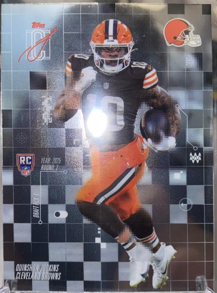 2025 Topps Signature Class After Image Quinshon Judkins #AI-8 card