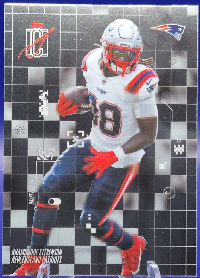 2025 Topps Signature Class After Image Rhamondre Stevenson #AI-21 card