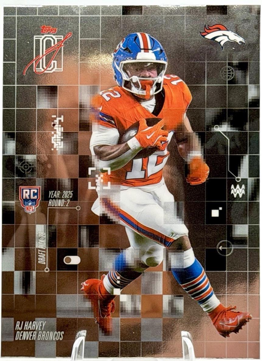 2025 Topps Signature Class After Image RJ Harvey #AI-10 card