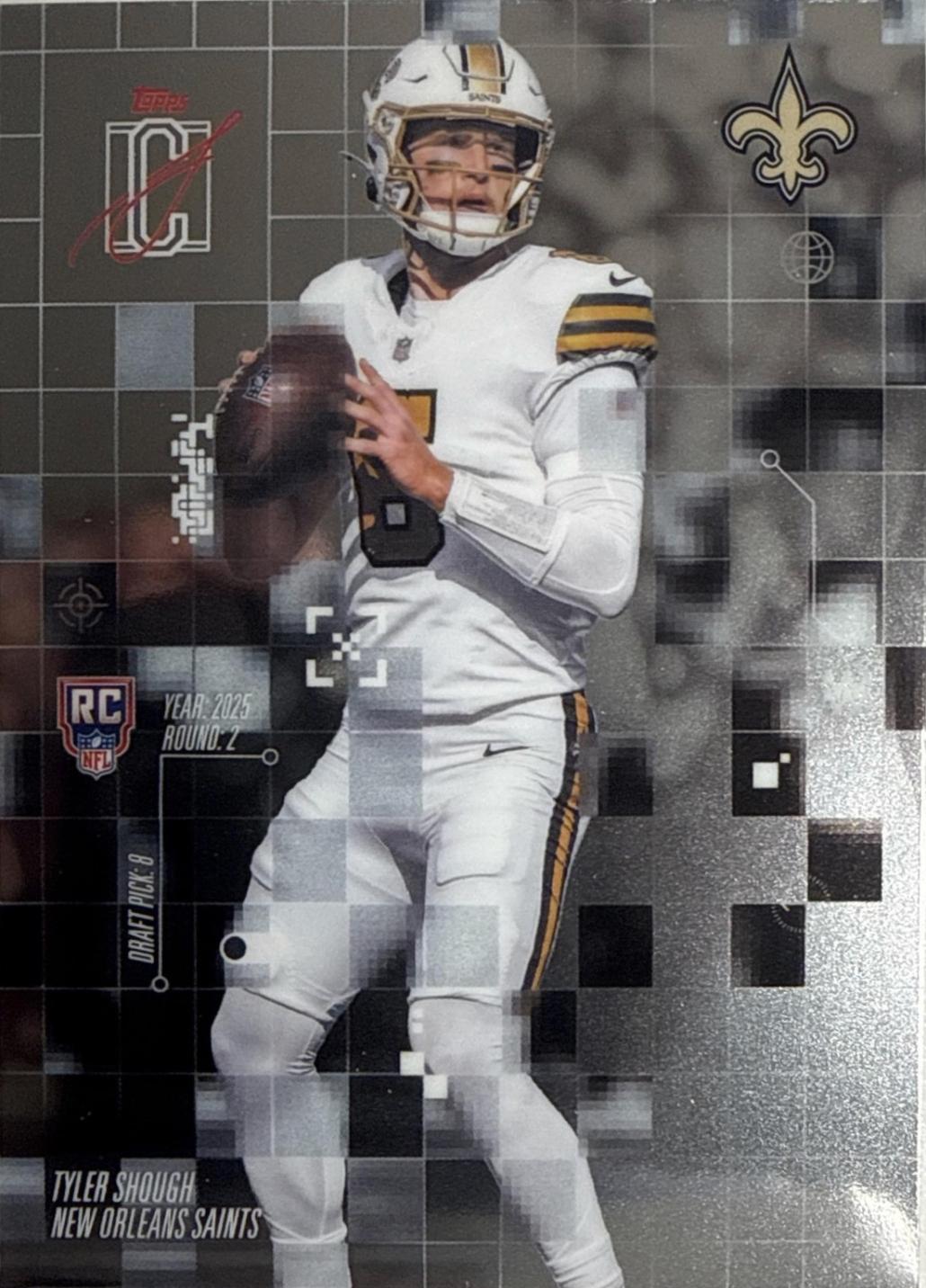 2025 Topps Signature Class After Image Tyler Shough #AI-22 card