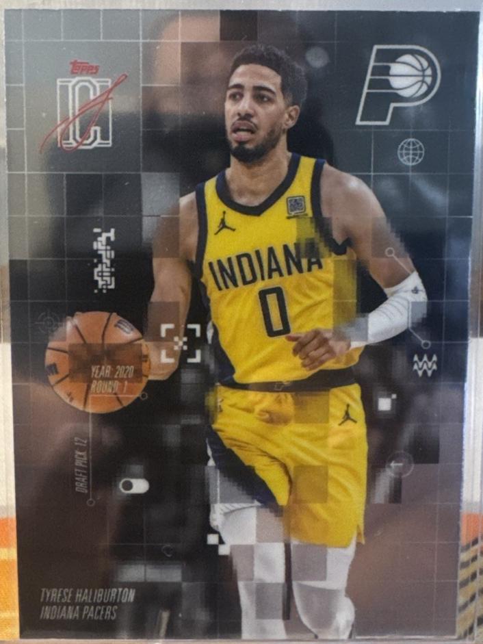 2025 Topps Signature Class After Image Tyrese Haliburton #AF-20 card