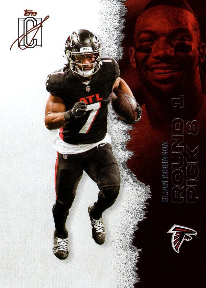 2025 Topps Signature Class Bijan Robinson #4 card