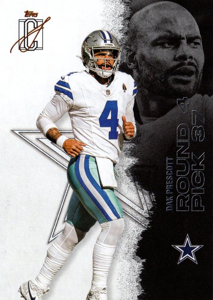 2025 Topps Signature Class Dak Prescott #15 card