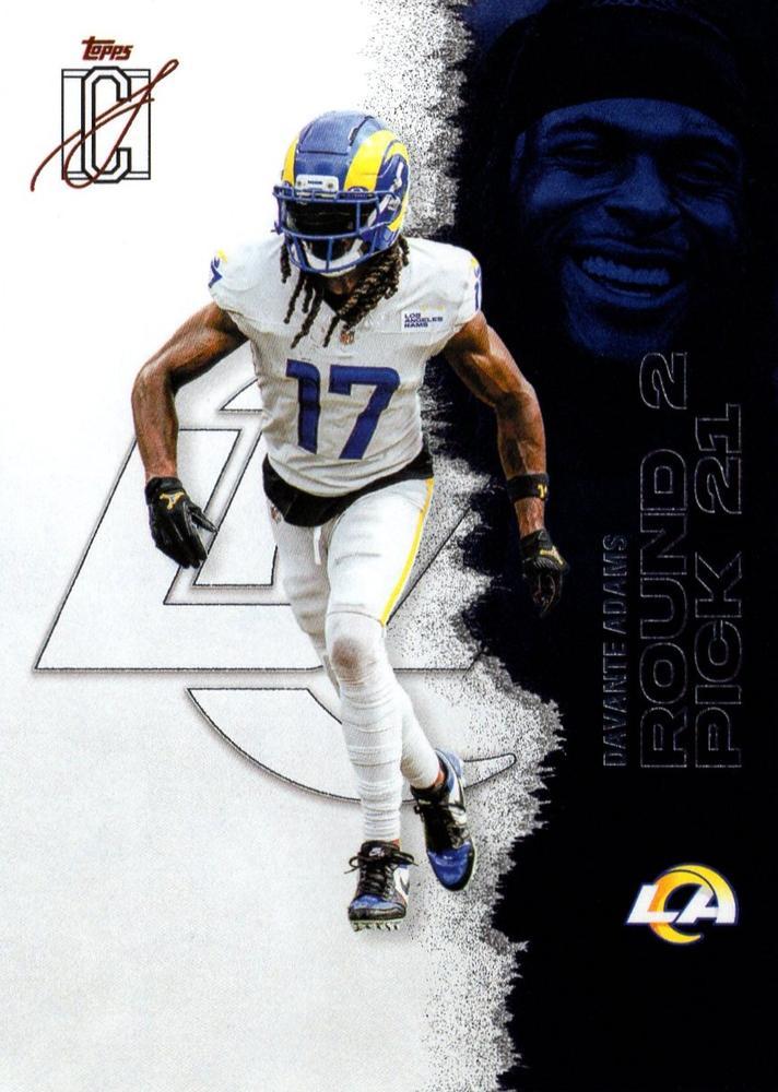 2025 Topps Signature Class Davante Adams #82 card