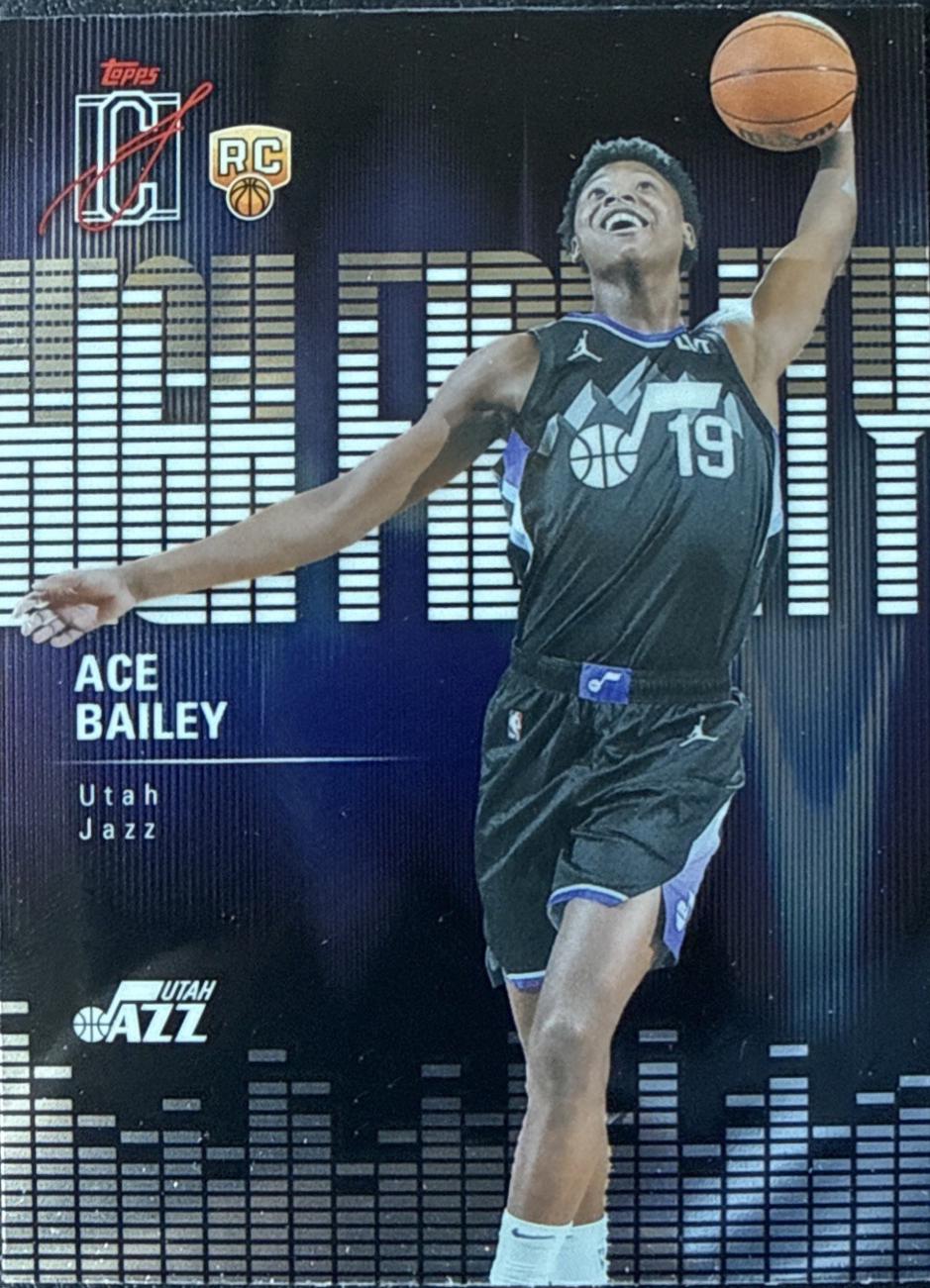 2025 Topps Signature Class High Fidelity Ace Bailey #HF-5 card