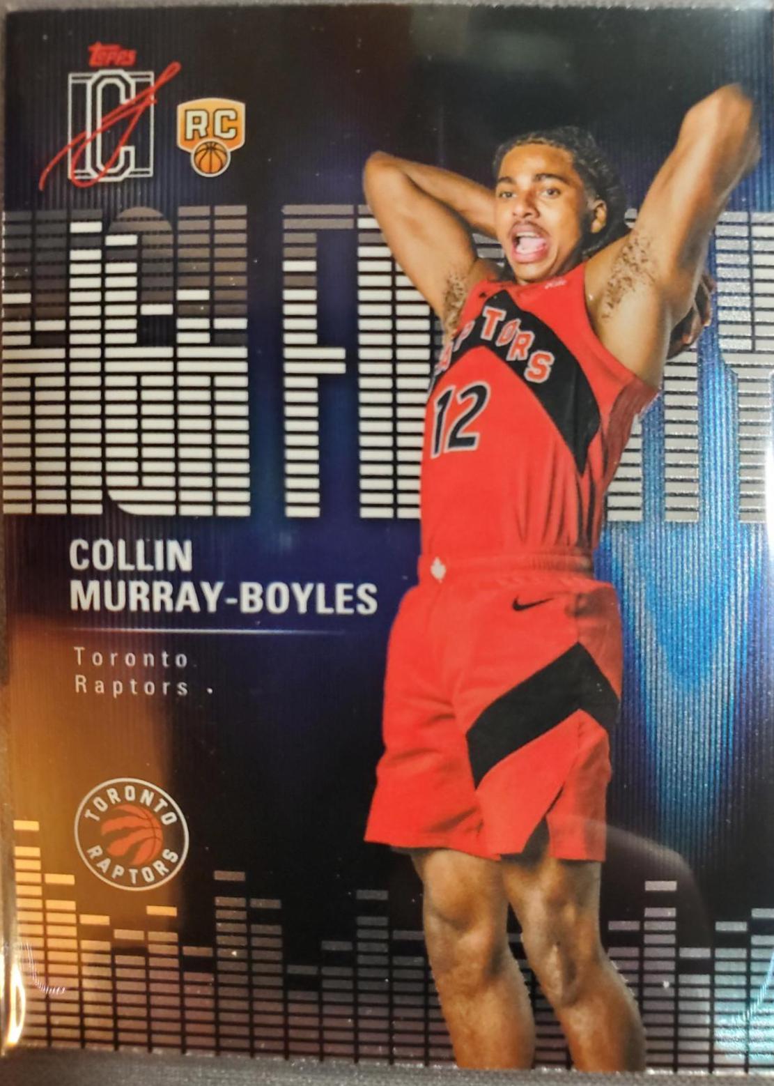 2025 Topps Signature Class High Fidelity Collin Murray-Boyles #HF-9 card