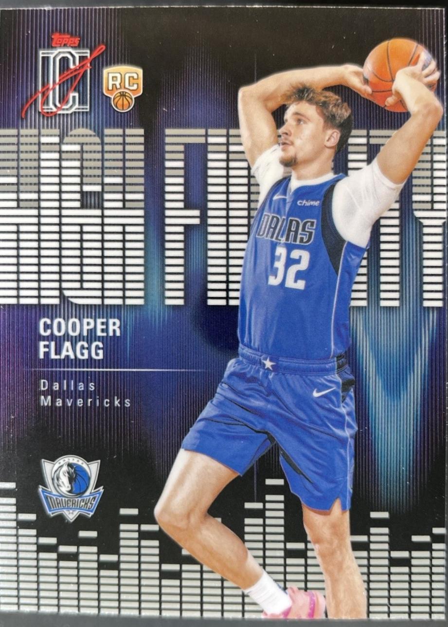 2025 Topps Signature Class High Fidelity Cooper Flagg #HF-1 card