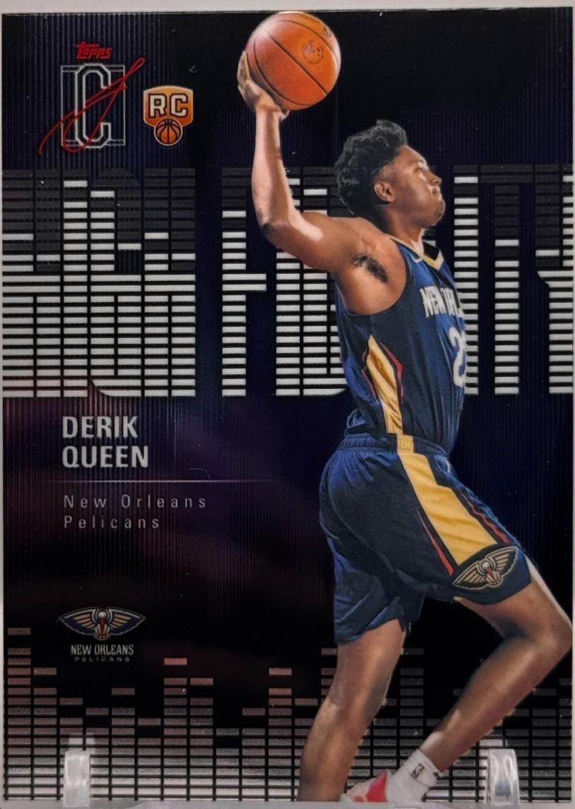 2025 Topps Signature Class High Fidelity Derik Queen #HF-13 card