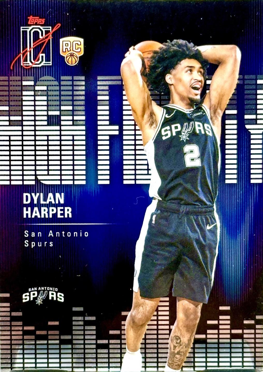 2025 Topps Signature Class High Fidelity Dylan Harper #HF-2 card