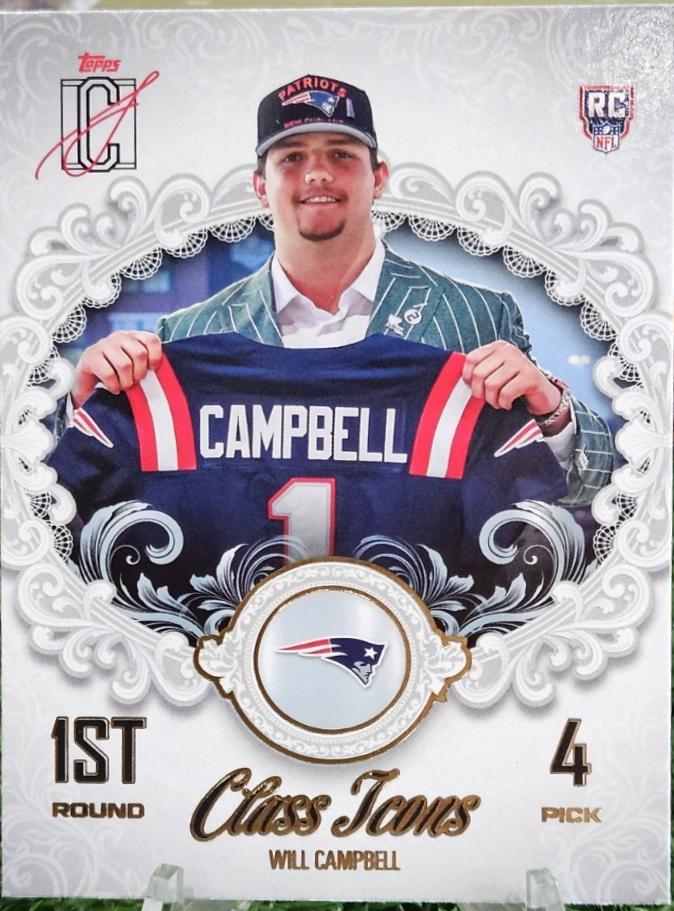 2025 Topps Signature Class Icons Will Campbell #CI-17 card