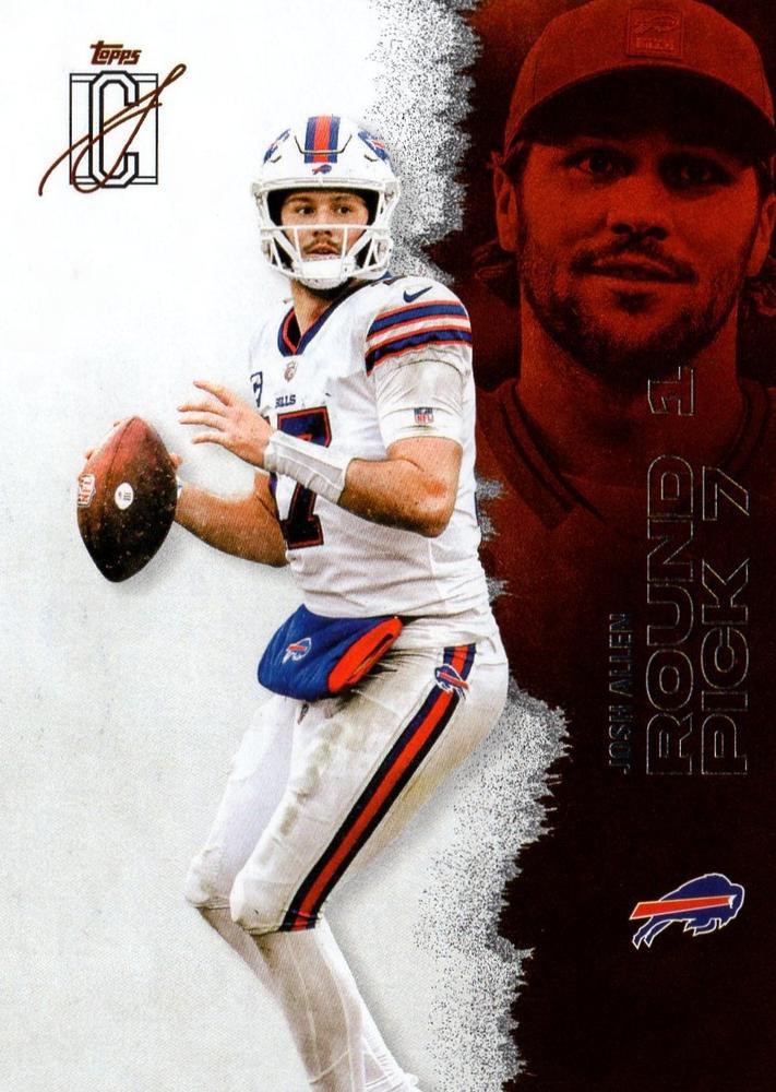 2025 Topps Signature Class Josh Allen #7 card
