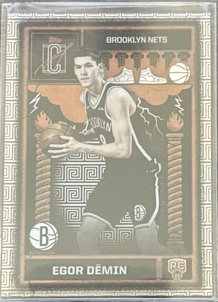 2025 Topps Signature Class Odyssey Egor Demin #ODY-5 card